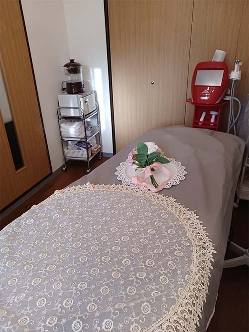 安全対策の行き届いた施術環境